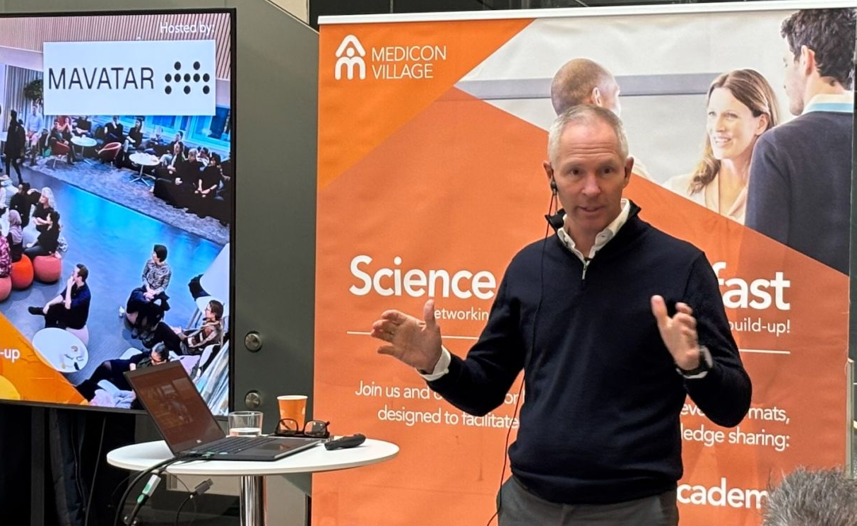 Johan Juhlin talking about Mavatar